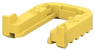 MOUNTING CLIP, PBT GF, YELLOW 1564562-1