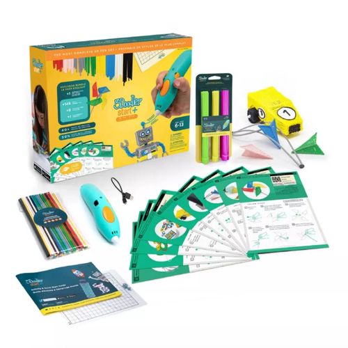 3D printing pen for children 3Doodler Start+ - extended kit SUN-26454 817005024395