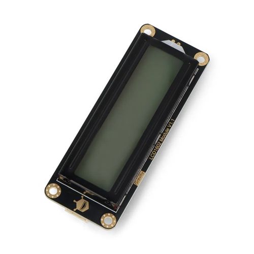 DFRobot Gravity - 2x16 I2C LCD display - gray DFR-12364 5903351243759