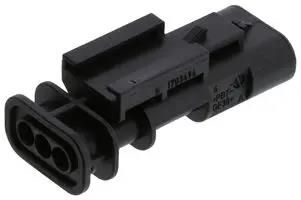 AUTOMOTIVE CONN HOUSING, PLUG, 3POS 1-1703494-1