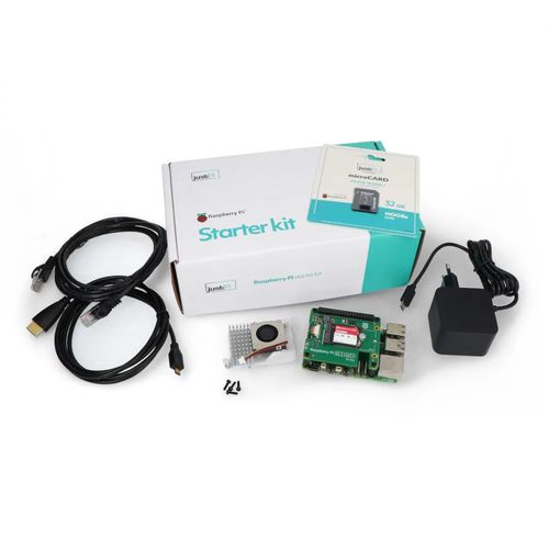 JustPi Pro Kit - Raspberry Pi 5 WiFi 8GB RAM + SSD + 32GB microSD + official accessories ZES-25976 5904422387266