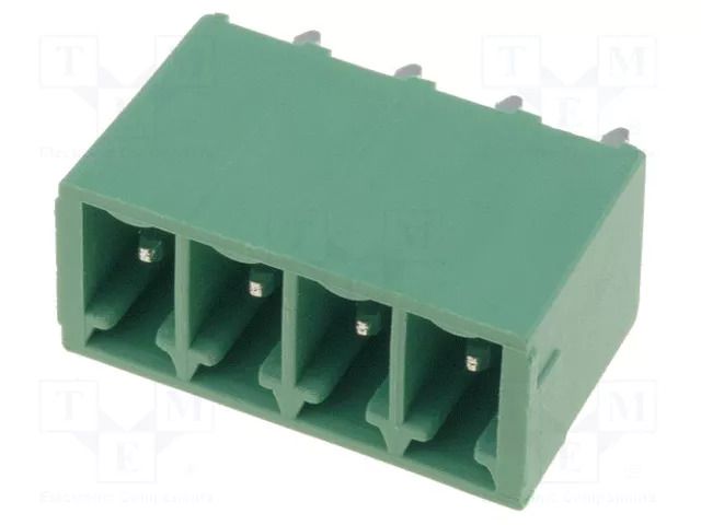 Connector: pluggable terminal block; socket; male; 8A; 160V; PIN: 4 PHOENIX CONTACT MCV1.5/4-G-3.5