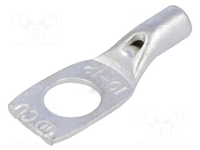 Tip: ring tube; M12; 10mm2; crimped; for cable; tinned; L: 45mm OUNEVA VA01-0130