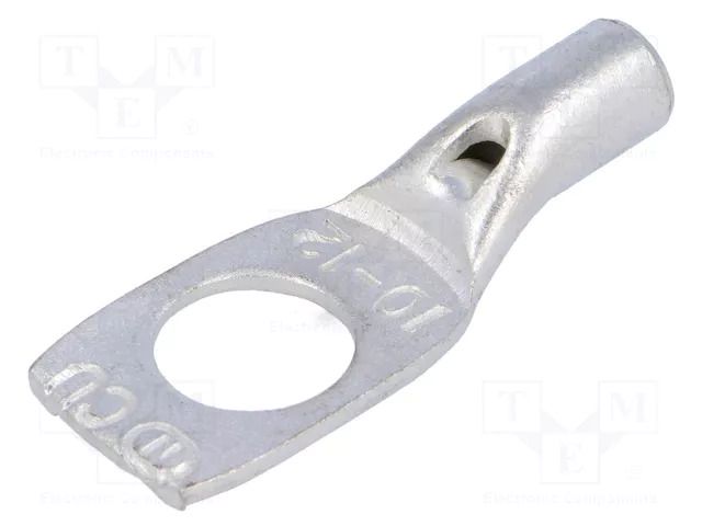 Tip: ring tube; M12; 10mm2; crimped; for cable; tinned; L: 45mm OUNEVA VA01-0130