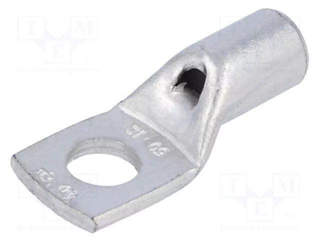 Tip: ring tube; M12; 50mm2; crimped; for cable; tinned; L: 55mm OUNEVA VA01-0124