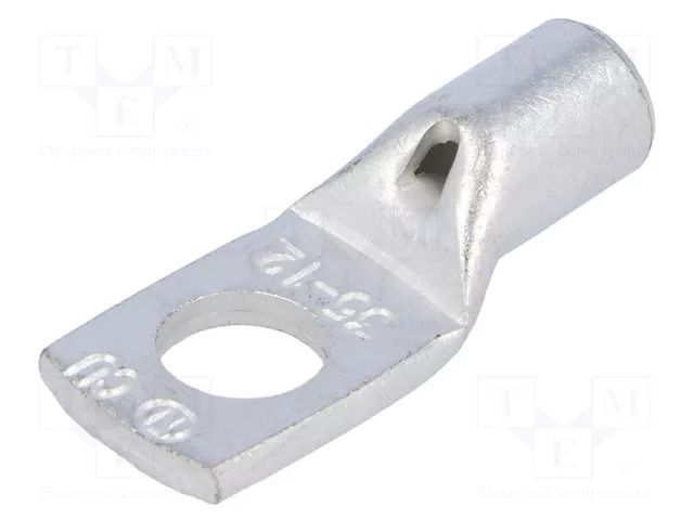 Tip: ring tube; M12; 35mm2; crimped; for cable; tinned; L: 48.5mm OUNEVA VA01-0120