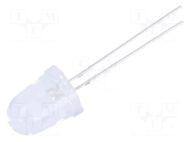 LED; red; 10mm; 50000÷60000mcd; 8°; Front: convex; 1.8÷2.6VDC OPTOSUPPLY OSR5PAA201A