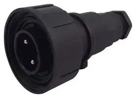 CIRCULAR CONNECTOR, PLUG, 2POS, SCREW PX0736/P