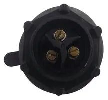 CIRCULAR CONNECTOR, PLUG, 3 WAY, PANEL PX0730/P