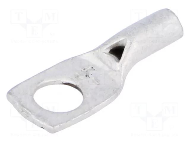 Tip: ring tube; M4; 1.5mm2; crimped; for cable; tinned; L: 17mm OUNEVA VA01-0097