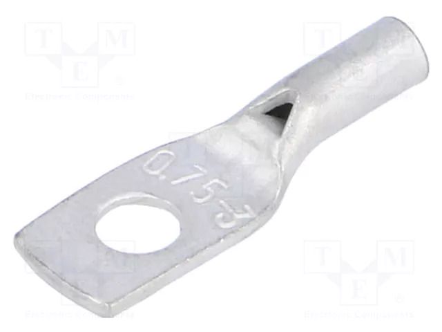 Tip: ring tube; M3; 0.75mm2; crimped; for cable; tinned; L: 16mm OUNEVA VA01-0094