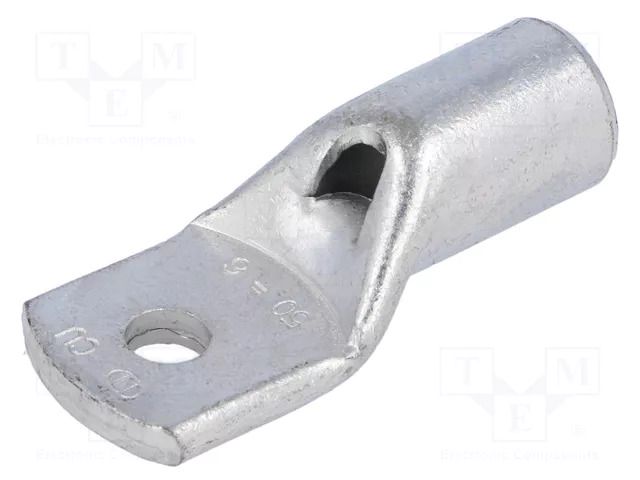 Tip: ring tube; M6; 50mm2; crimped; for cable; tinned; L: 49mm OUNEVA VA01-0054
