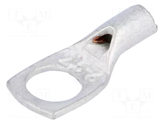 Tip: ring tube; M6; 2.5mm2; crimped; for cable; tinned; L: 21mm OUNEVA VA01-0031
