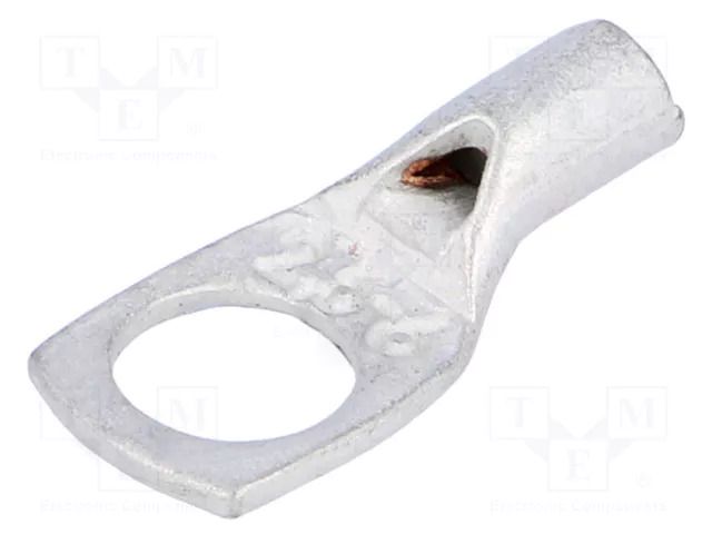 Tip: ring tube; M6; 2.5mm2; crimped; for cable; tinned; L: 21mm OUNEVA VA01-0031