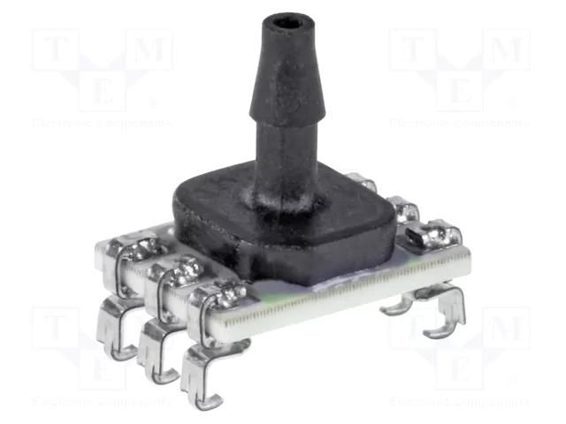 Sensor: pressure; 0÷100psi; gage; OUT: I2C; Usup: 3.3VDC; SMT; ABP HONEYWELL ABPMANT100PG2A3