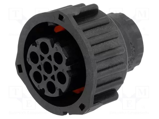 Connector: circular; plug; female; 1.5mm System; PIN: 7; for cable TE Connectivity 967650-1