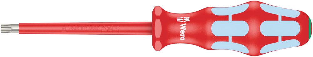 3167 i VDE-insulated TORX® screwdriver, stainless steel, TX 30x100, Wera 05022766001
