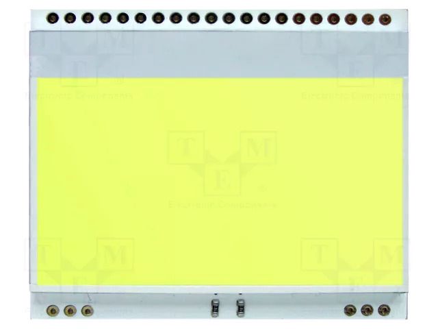 Backlight; LED; 55x46x3.6mm; yellow-green DISPLAY VISIONS EALED55X46-G
