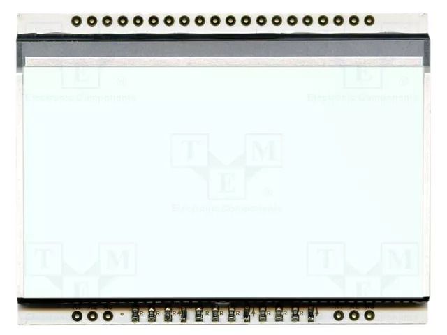Backlight; LED; 68x51x3.6mm; white DISPLAY VISIONS EALED68X51-W