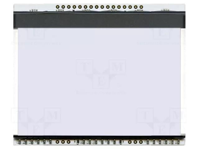 Backlight; LED; 78x64x3.8mm; white DISPLAY VISIONS EALED78X64-W
