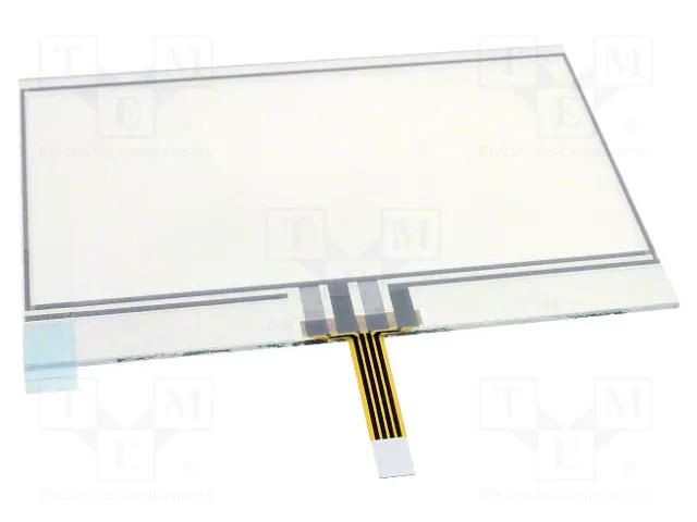 Touch panel; Dim: 93.9x63.1mm; 90x46.7mm; PIN: 4; 1x4; Tape ph: 1mm DISPLAY VISIONS EATOUCH240-3