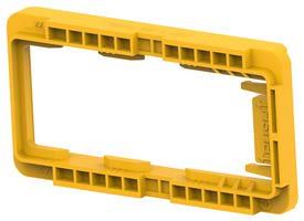 MOUNTING CLIP, YELOW, PBT-GF30 2203876-2.