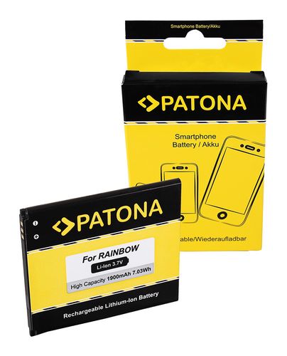 PATONA Battery f. Wiko Rainbow, Rainbow Lite, Bloom, Barry, Cink Five, Darknight, Stairway, BTY26180, PATONA 3205 4055655200332