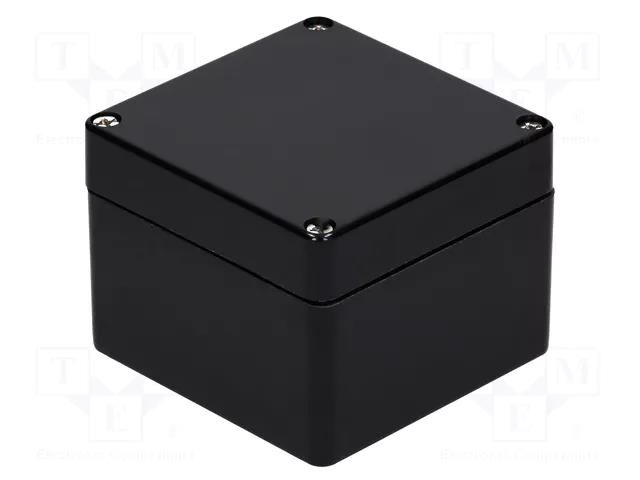 Enclosure: multipurpose; X: 120mm; Y: 122mm; Z: 91mm; polyester; IP66 RAYCHEM RPG GRJ-03BK