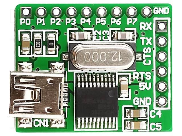 Expansion board; Comp: MCP2200; prototype board MIKROE MIKROE-549
