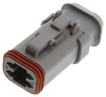 AUTOMOTIVE HOUSING, PLUG, 4POS, 13A DT06-4S-CE04