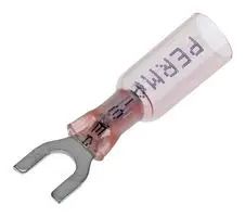 SPADE TONGUE TERMINAL, M4, RED, 22-18AWG 19164-0007