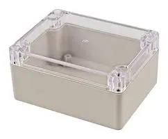 SMALL ENCLOSURE, ABS, BEIGE/CLEAR MP000913