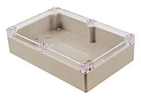 SMALL ENCLOSURE, ABS, BEIGE/CLEAR MP000917