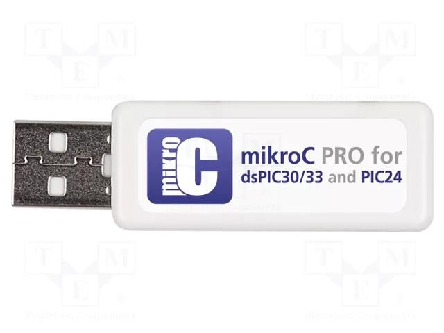 Compiler; USB key,DVD disc; C MIKROE MIKROE-734