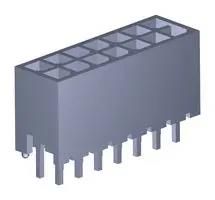 MICRO-FIT PLUS VERT HDR ASSY 2X7 206832-1401