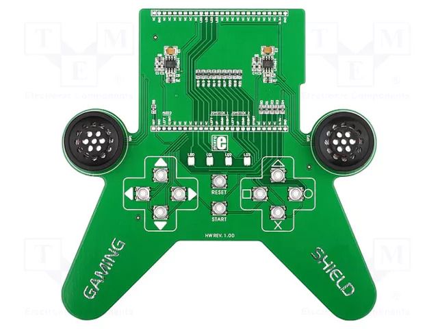 Expansion board; prototype board; No.of diodes: 4; No.of butt: 10 MIKROE MIKROE-782