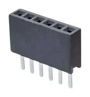 BTB CONN, RCPT, 6POS, 1ROWS, 1.27MM M50-3030642