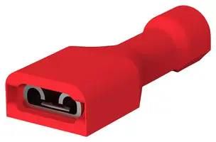 FEMALE DISCONNECT, 4.75MM, 22-18AWG, RED 2-520401-2