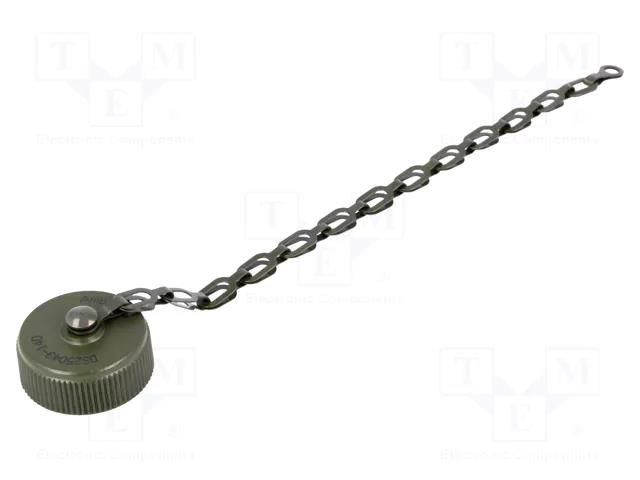 Protection cover; internal thread,threaded joint; olive; MS/DS AMPHENOL DS25043-14D