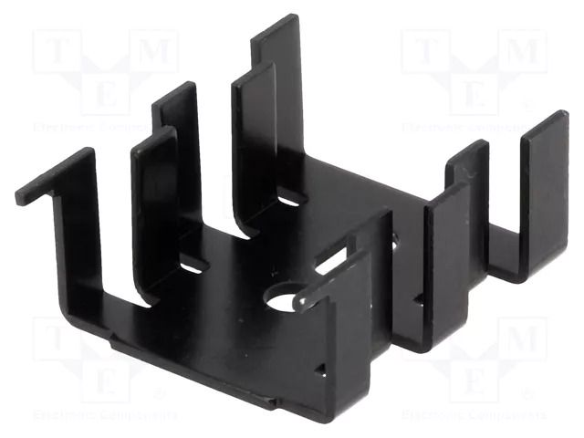 Heatsink: moulded; SOT32,TO220; black; L: 33mm; W: 25.4mm; H: 13mm FISCHER ELEKTRONIK FK216SACB
