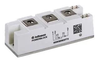 DIODE MODULE, 1.6KV, 226A DD180N16SHPSA1