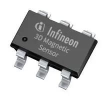HALL EFFECT SENSOR, 3.5V, TSOP-6 TLE493DA2B6HTSA1