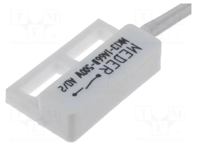 Reed switch; Range: 10÷15AT; Pswitch: 10W; 23x13.9x5.9mm; 0.5A MEDER MK13-1A66B-500W