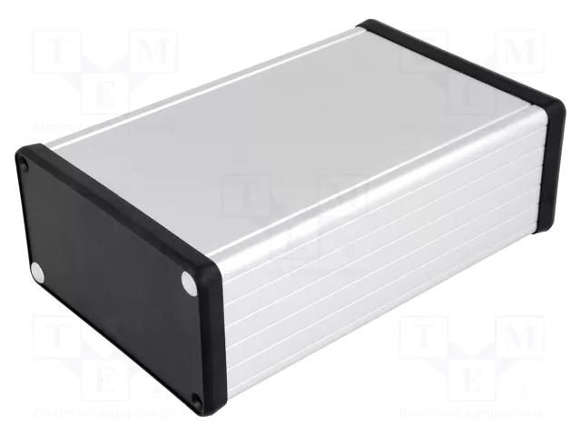 Enclosure: with panel; 1455; X: 103mm; Y: 160mm; Z: 53mm; aluminium HAMMOND HM-1455N1602