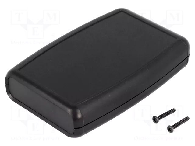 Enclosure: multipurpose; X: 79mm; Y: 117mm; Z: 24mm; 1553; ABS; black HAMMOND HM-1553BBKBK