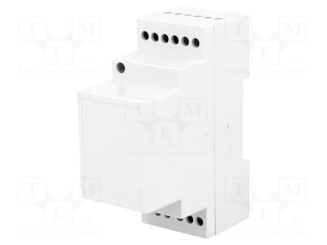 Enclosure: for DIN rail mounting; Y: 90mm; X: 35mm; Z: 71mm; noryl ELBAG HUT2-C