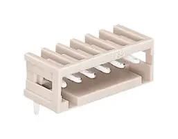 TERMINAL BLOCK, HEADER, 6WAY, TH R/A 733-366