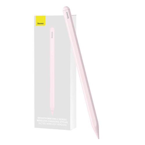 Wireless charging stylus for phone / tablet Baseus Smooth Writing (pink), Baseus SXBC060104