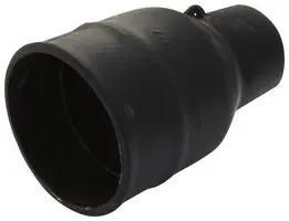 HEAT SHRINK BOOT, LIPPED, 24MM, BLK 202K121-25/86-0