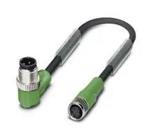 SENSOR CORD, 3P M12 R/A PLUG-M8 RCPT 1668894